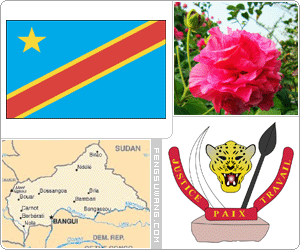 刚果民主共和国(刚果（金）)国旗/国徽/国歌/国花